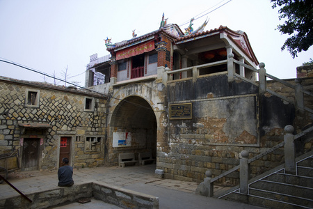 A scenic view of Quanzhou Chongwu Chengqiang