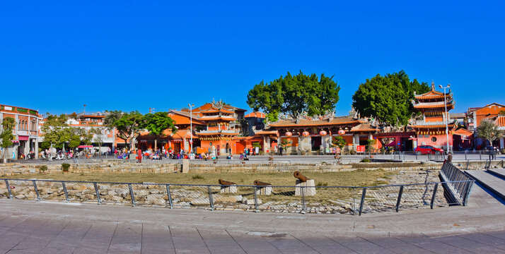 A scenic view of Quanzhou Dejimen Yizhi