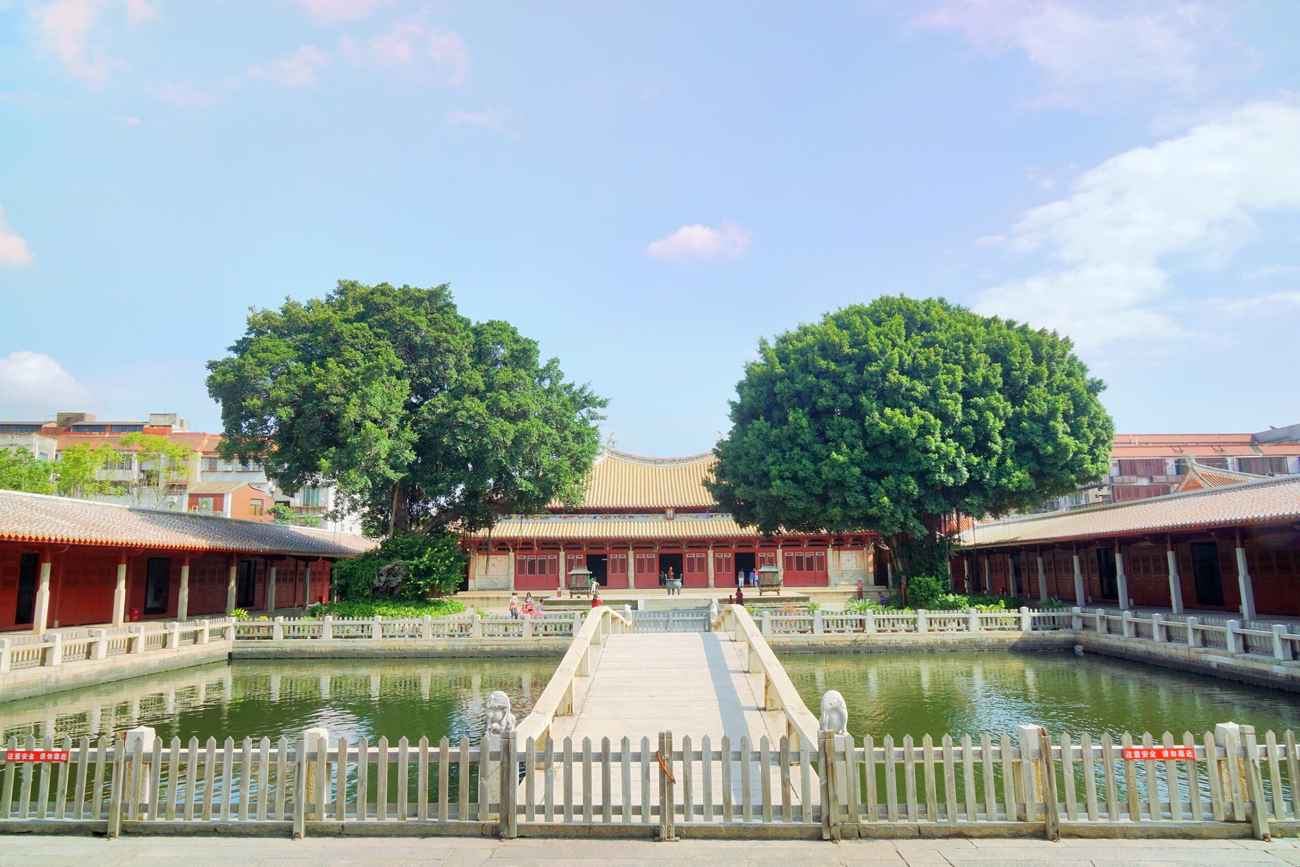A scenic view of Quanzhou Fu Wenmiao