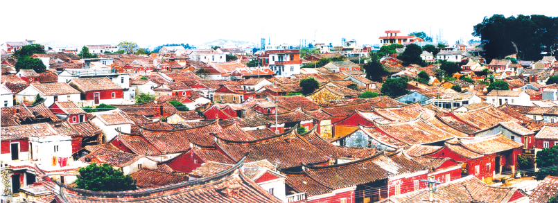 A scenic view of Quanzhou Gang Gu Jianzhu