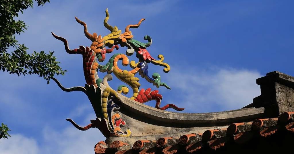 A scenic view of Quanzhou Huian Qingshangong