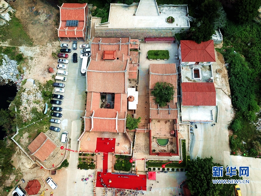 A scenic view of Quanzhou Huian Qingshangong
