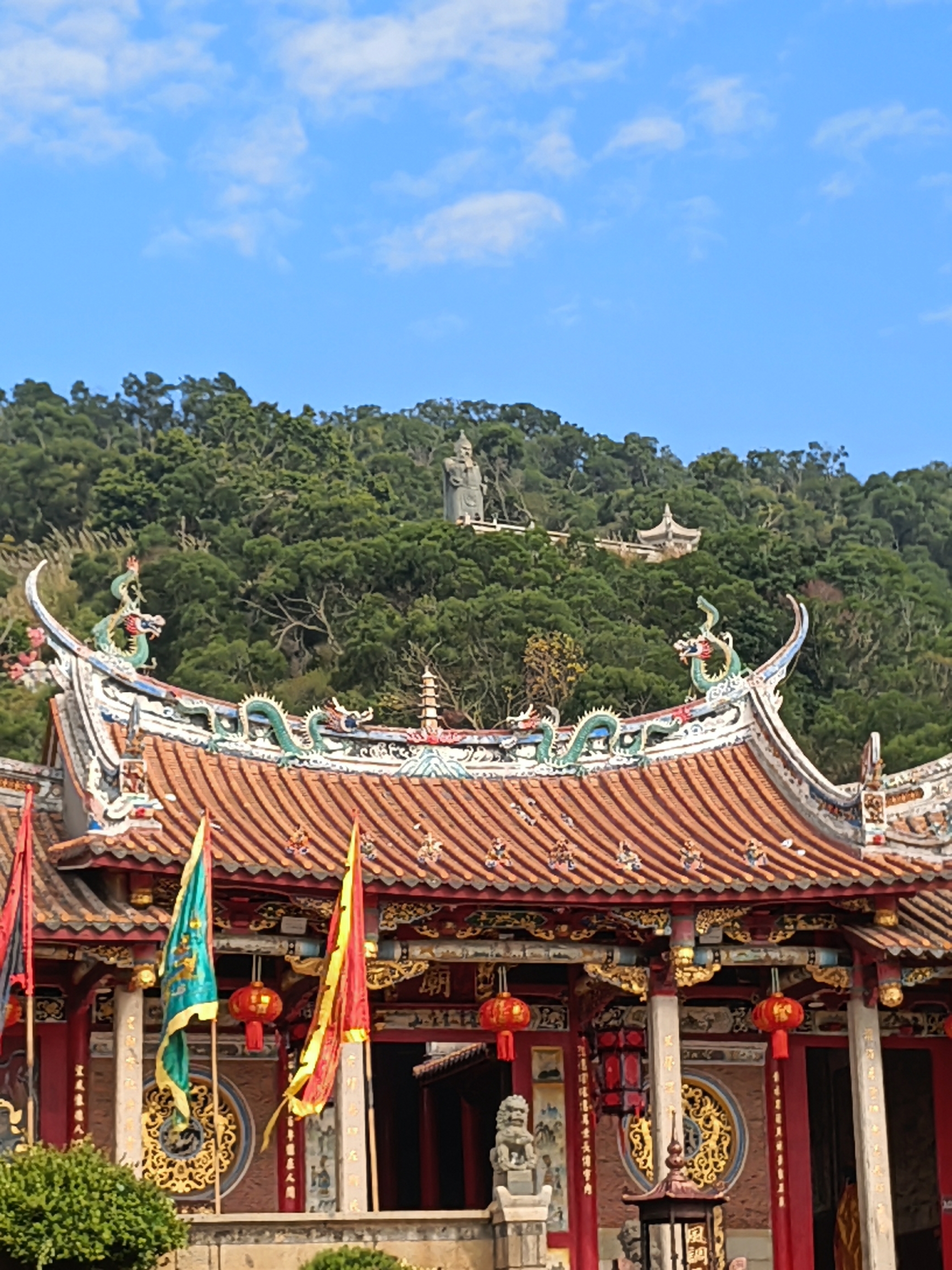 A scenic view of Quanzhou Huian Qingshangong