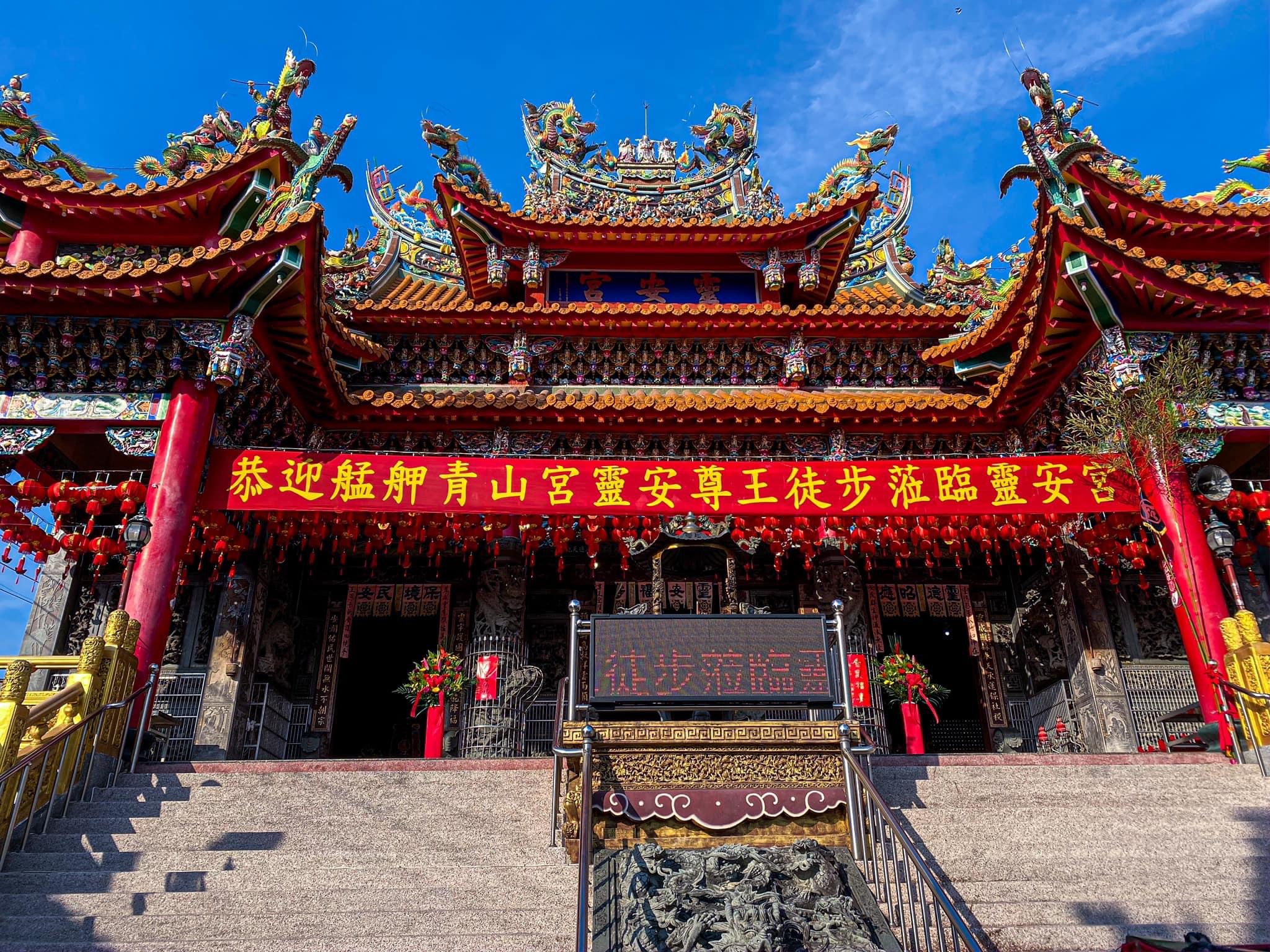 A scenic view of Quanzhou Huian Qingshangong