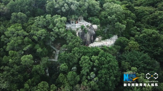A scenic view of Quanzhou Jiurishan Moya Shike