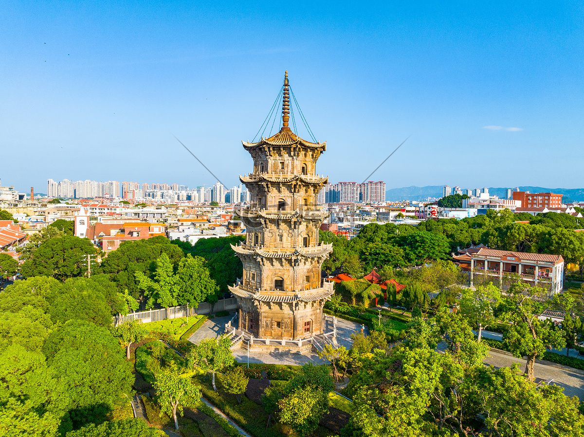 A scenic view of Quanzhou Kaiyuansi
