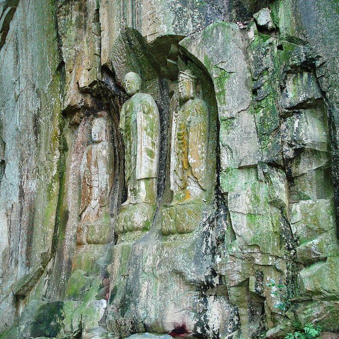 A scenic view of Quanzhou Kuixingyan Moya Zaoxiang