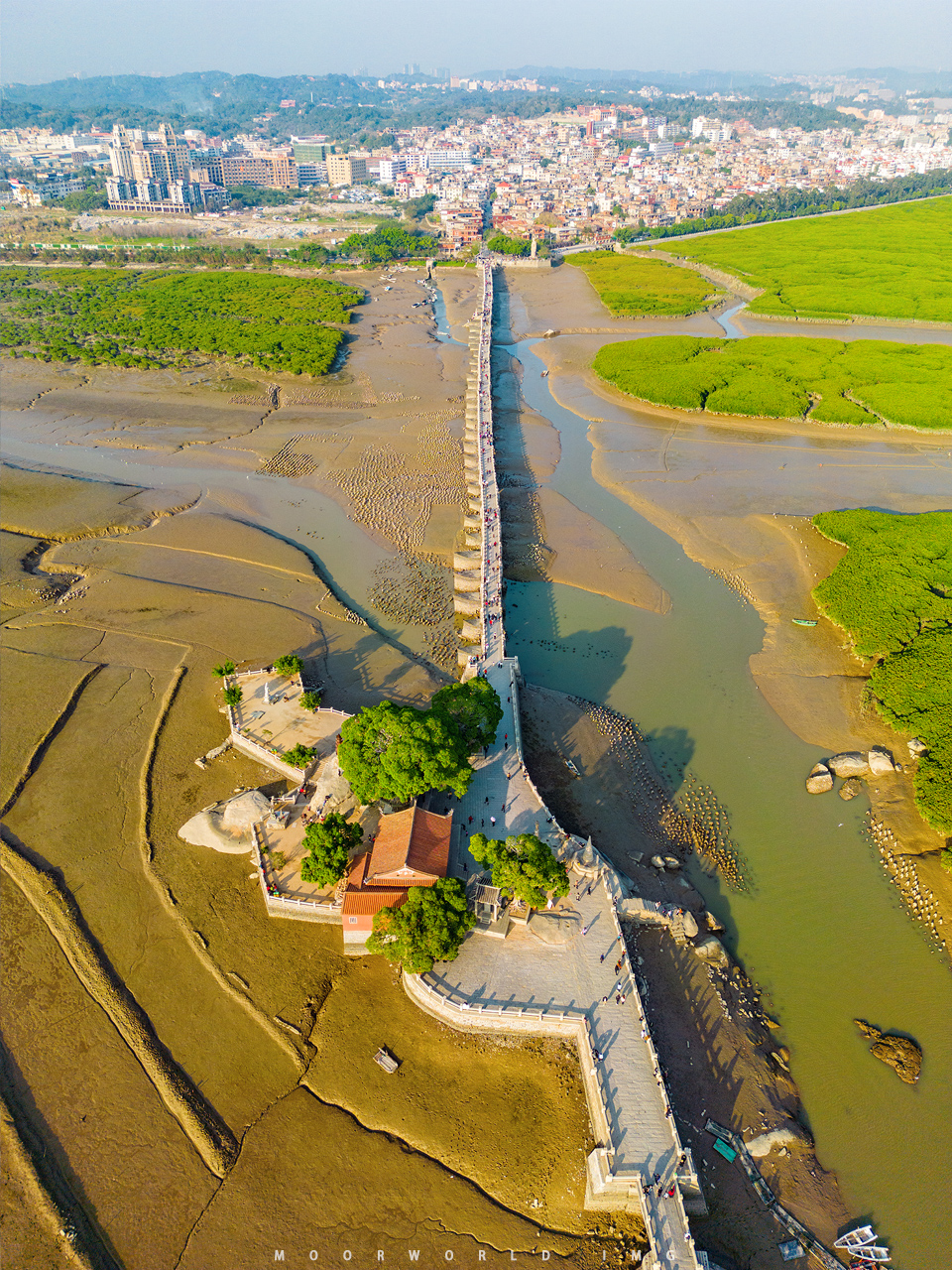 A scenic view of Quanzhou Luoyangqiao