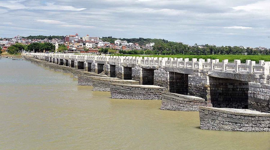 A scenic view of Quanzhou Luoyangqiao