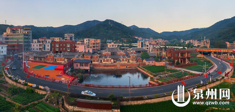 A scenic view of Quanzhou Nanan Linshi Minju
