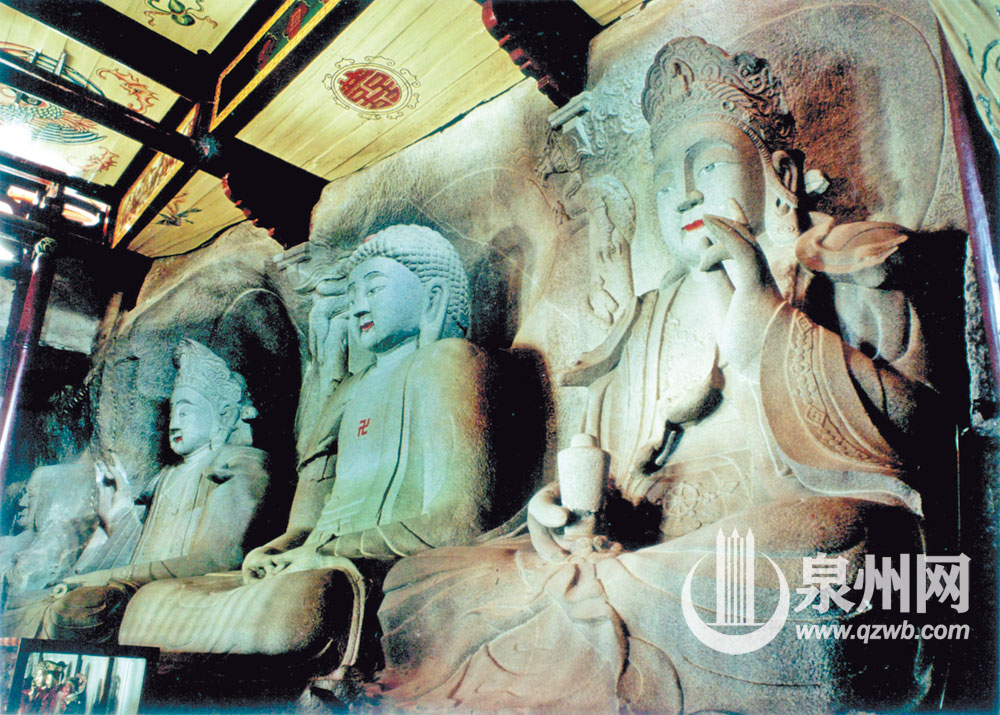 A scenic view of Quanzhou Nantiansi Shifo Zaoxiang Moya Shike