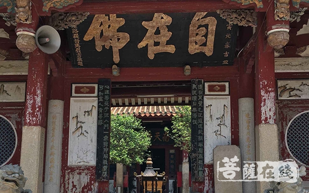 A scenic view of Quanzhou Nantiansi Shifo Zaoxiang Moya Shike
