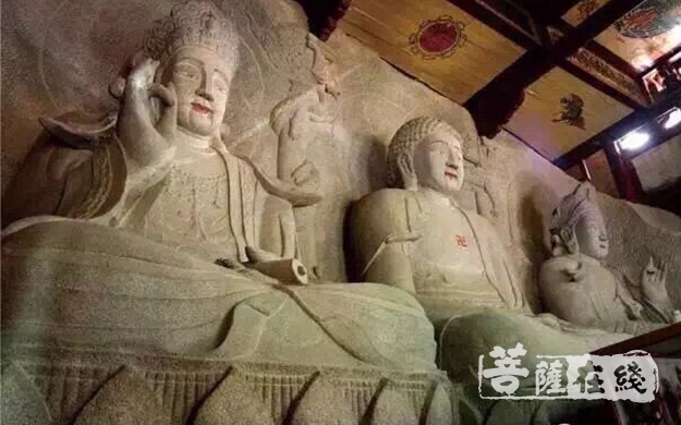 A scenic view of Quanzhou Nantiansi Shifo Zaoxiang Moya Shike