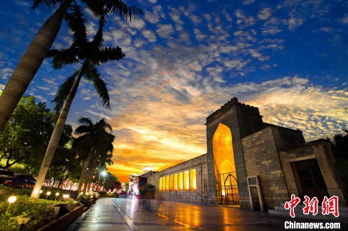 A scenic view of Quanzhou Qingjingsi