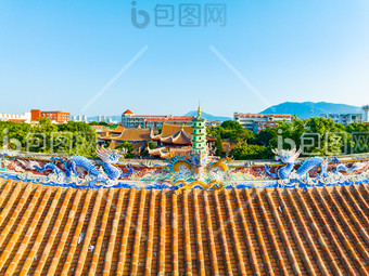 A scenic view of Quanzhou Qingjingsi