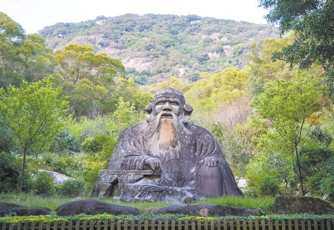 A scenic view of Quanzhou Qingyuanshan Shizao Xiangqun