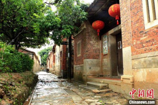A scenic view of Quanzhou Quangang Tukengcun Gu Jianzhuqun