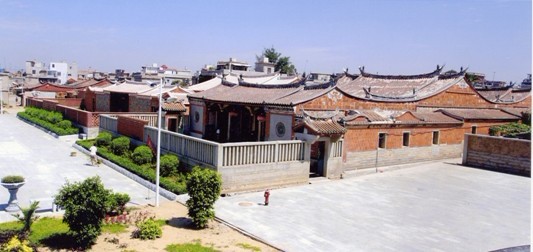 A scenic view of Quanzhou Shilang Zhai Ci He Mu