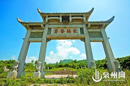 A scenic view of Quanzhou Shilang Zhai Ci He Mu