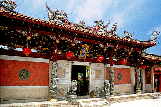 A scenic view of Quanzhou Tianhougong