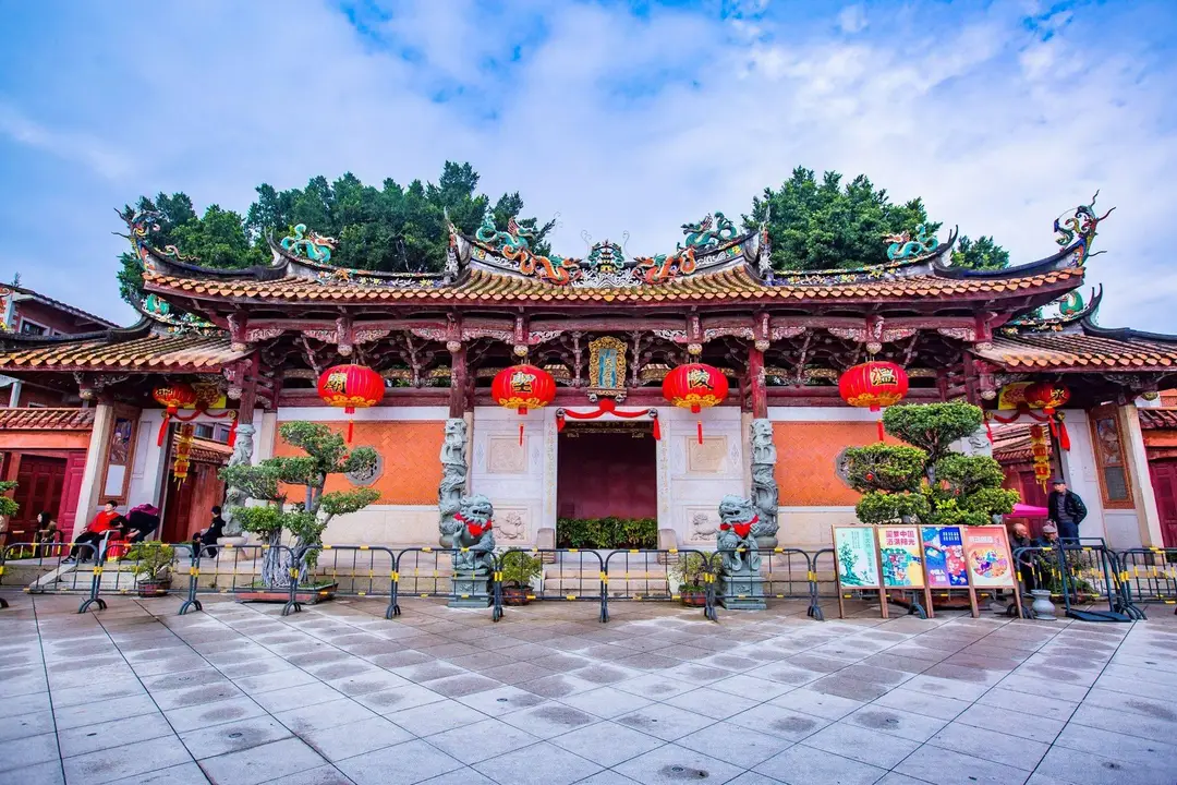 A scenic view of Quanzhou Tianhougong