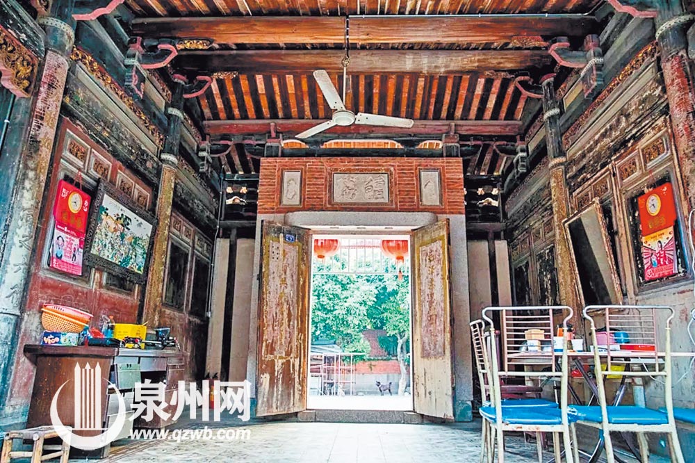 A scenic view of Quanzhou Tingdian Yangshi Minju