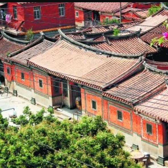 A scenic view of Quanzhou Tingdian Yangshi Minju