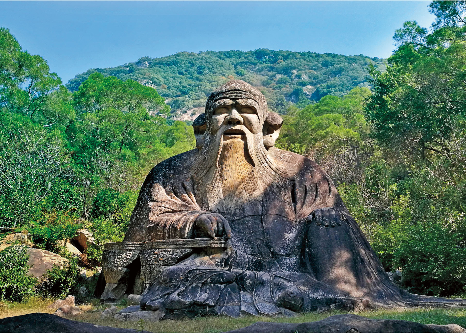 A scenic view of Quanzhou Xizisi Shifo Zaoxiang