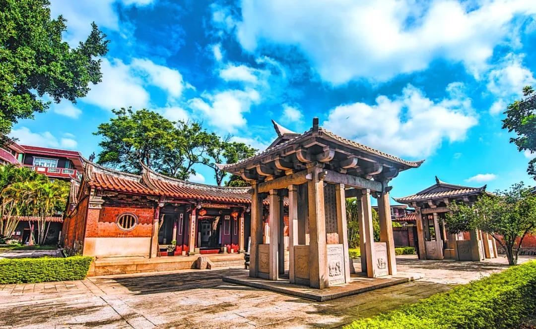 A scenic view of Quanzhou Yongchun Wenmiao
