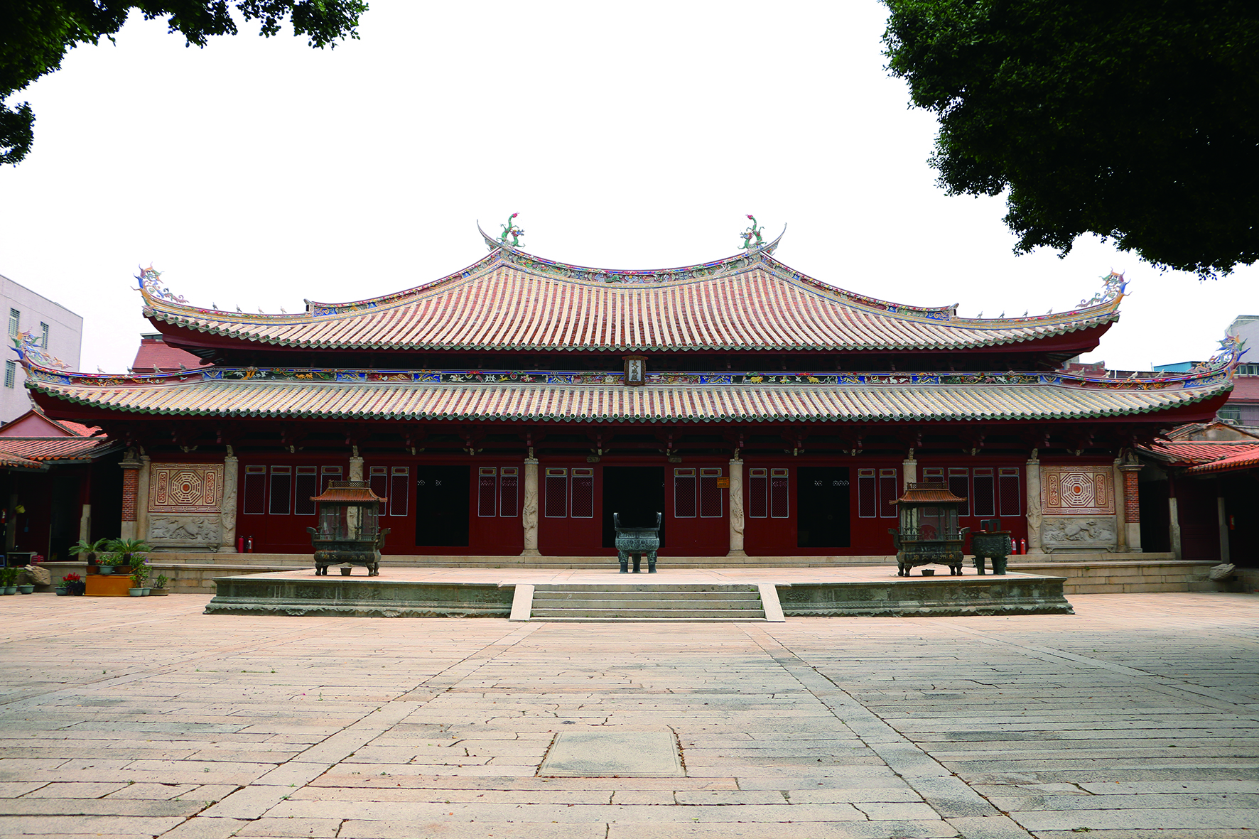 A scenic view of Quanzhou Yongchun Wenmiao
