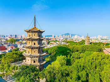 A scenic view of Quanzhou Yongchun Wenmiao