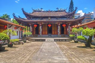 A scenic view of Quanzhou Yongchun Wenmiao