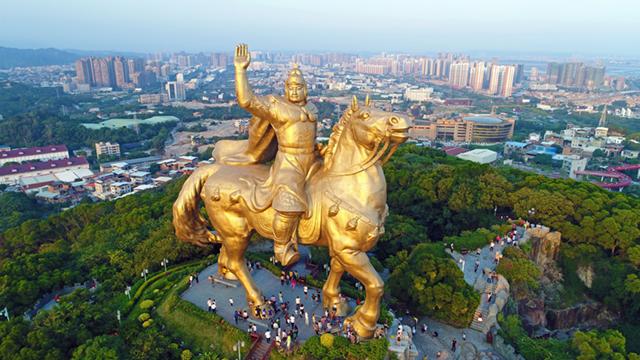 A scenic view of Quanzhou Zhengchenggong Mu