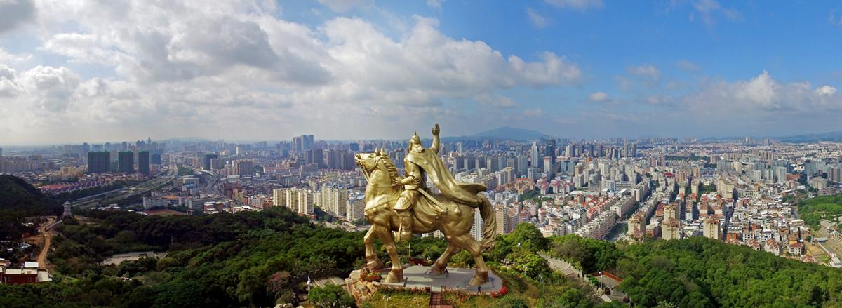 A scenic view of Quanzhou Zhengchenggong Mu