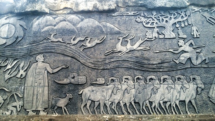 A scenic view of Qujing Cuanbaozi Bei