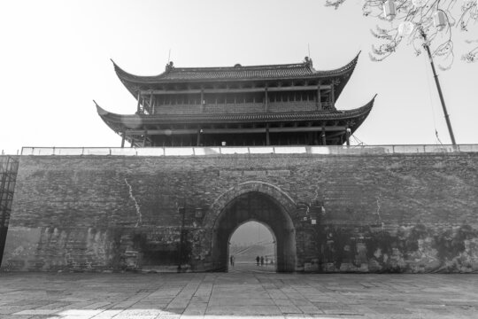A scenic view of Quzhou Chengqiang