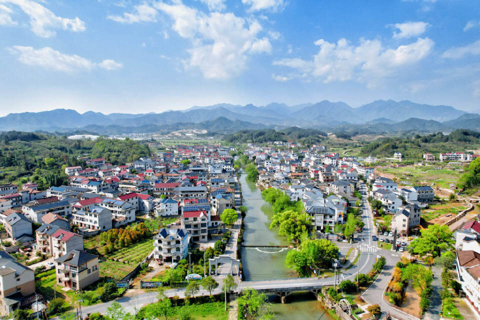 A scenic view of Quzhou Guanxi Shijia