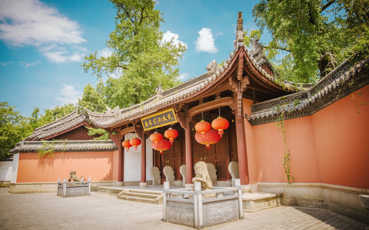 A scenic view of Quzhou Kongshi Nanzong Jiamiao