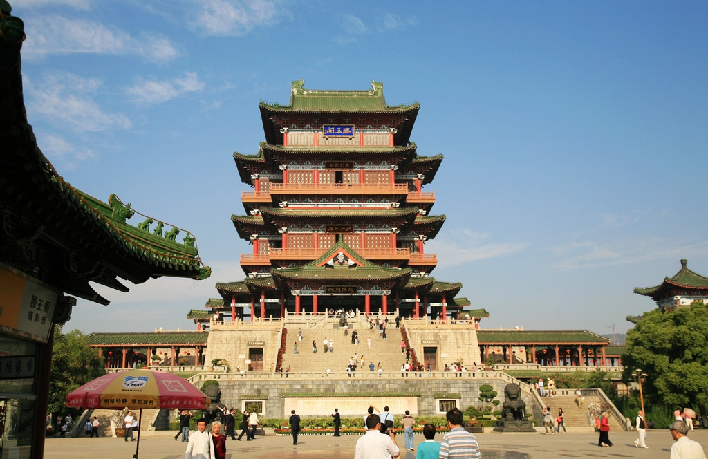 A scenic view of Quzhou Kongshi Nanzong Jiamiao
