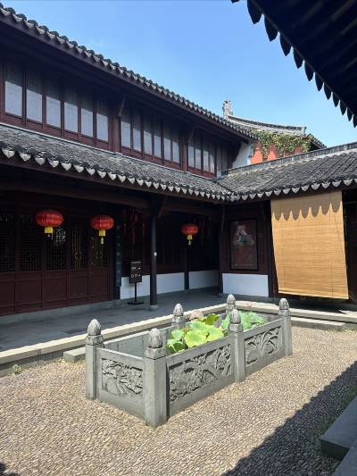 A scenic view of Quzhou Kongshi Nanzong Jiamiao