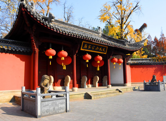 A scenic view of Quzhou Kongshi Nanzong Jiamiao