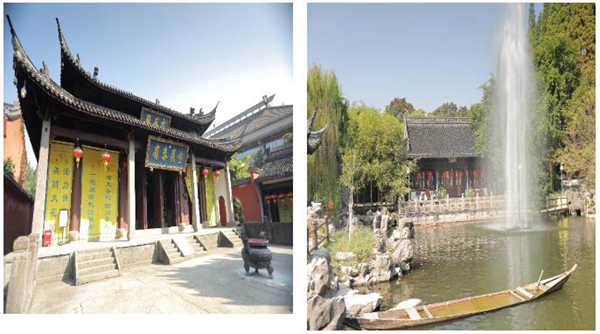 A scenic view of Quzhou Kongshi Nanzong Jiamiao