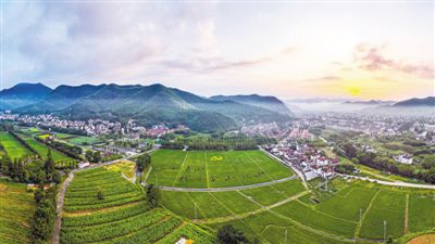 A scenic view of Quzhou Sanhuaitang