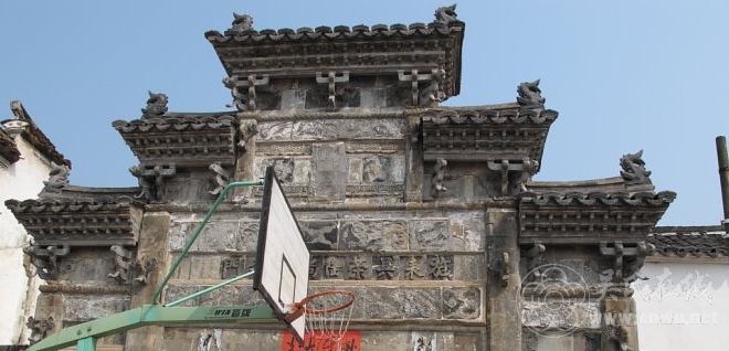 A scenic view of Quzhou Wushi Zongci