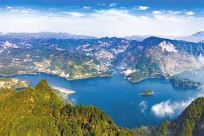 A scenic view of Quzhou Xiaonanhai Shishi