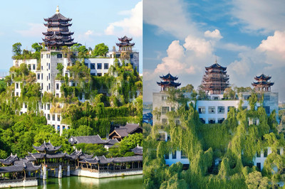 A scenic view of Quzhou Xiaonanhai Shishi