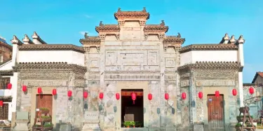 A scenic view of Quzhou Zhouxuanling Wangmiao
