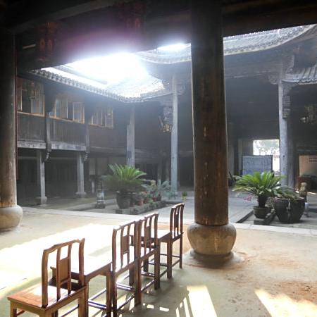 A scenic view of Quzhou Zhouxuanling Wangmiao
