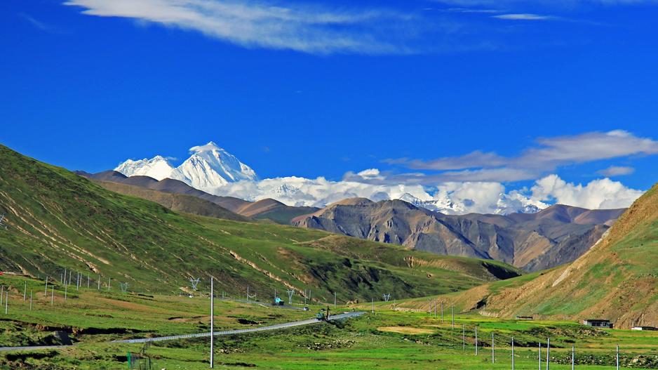 A scenic view of Rikaze Naining Qude Si