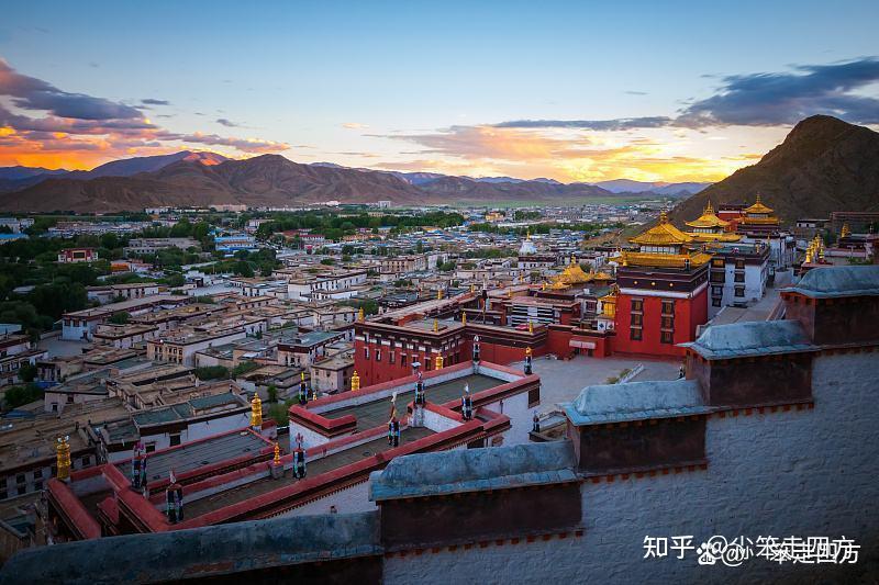 A scenic view of Rikaze Xialu Si